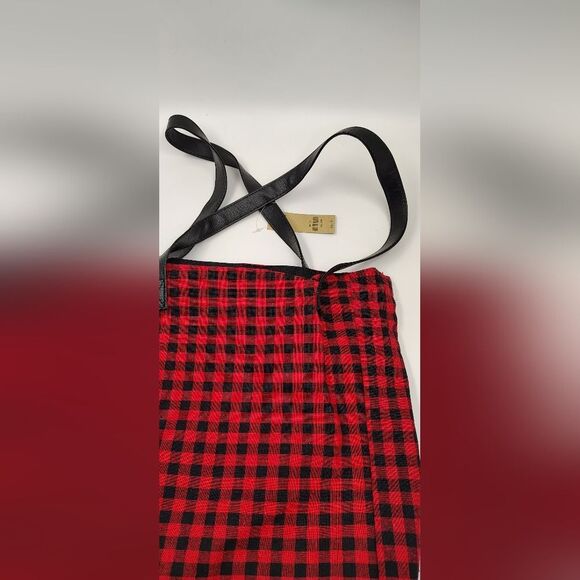Free Buffalo Plaid Checker Gigham Red and Black Checkered Tote Bag Ardene - Picture 4 of 5